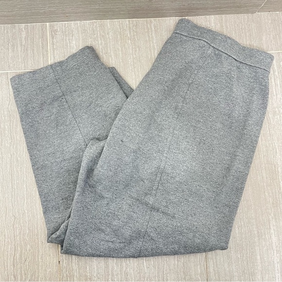 Eileen Fisher Organic Cotton Capri Cropped Pants Sz Large - Picture 5 of 6